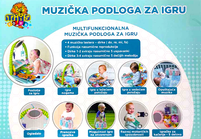 Bebi Muzička Podloga za Igru
