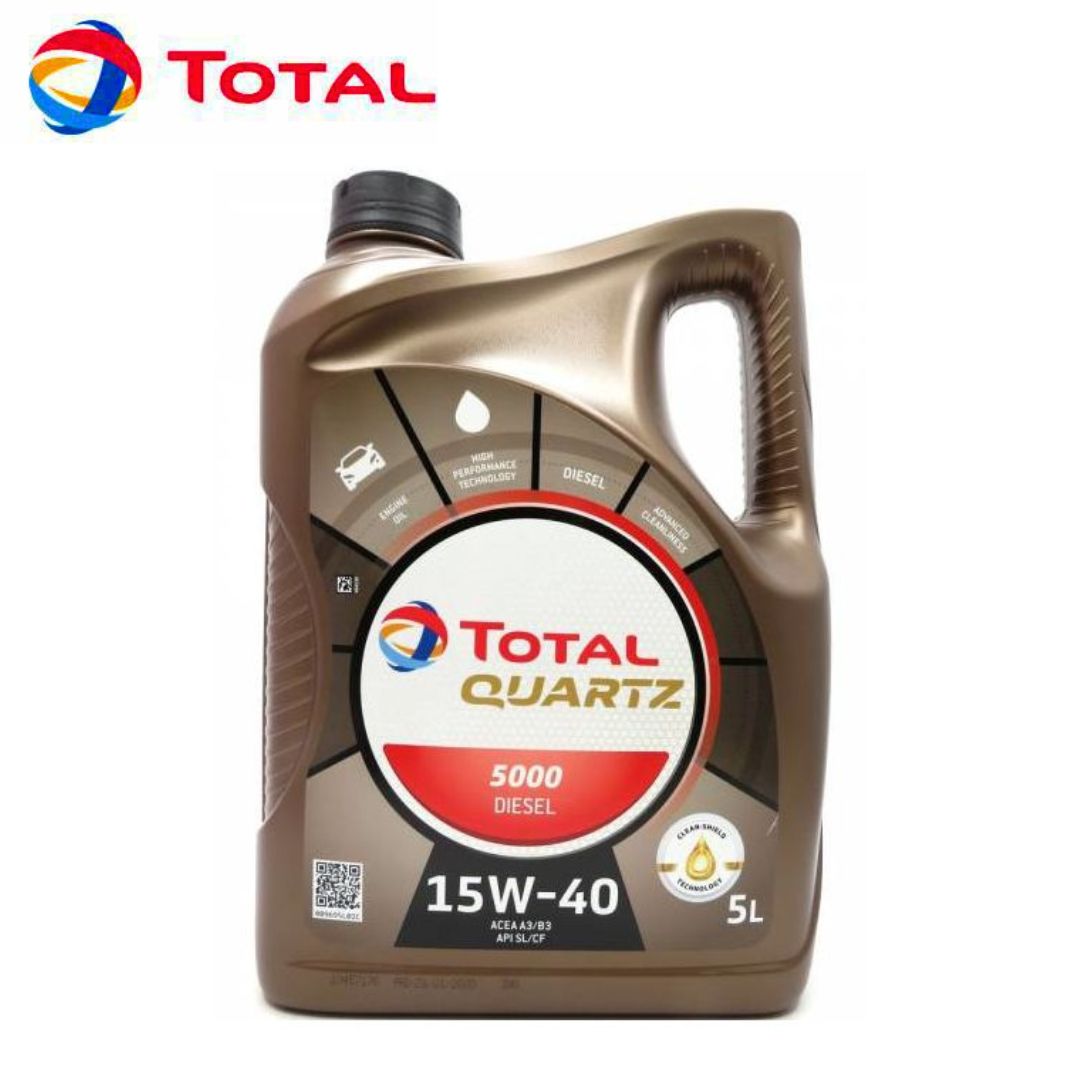 Total Quartz 5000 Diesel 15W40 5L