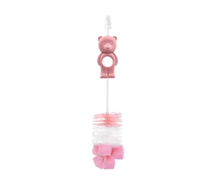 LORELLI BABY CARE CETKA ZA FLASICE I CUCLE BEAR - BLUSH PINK