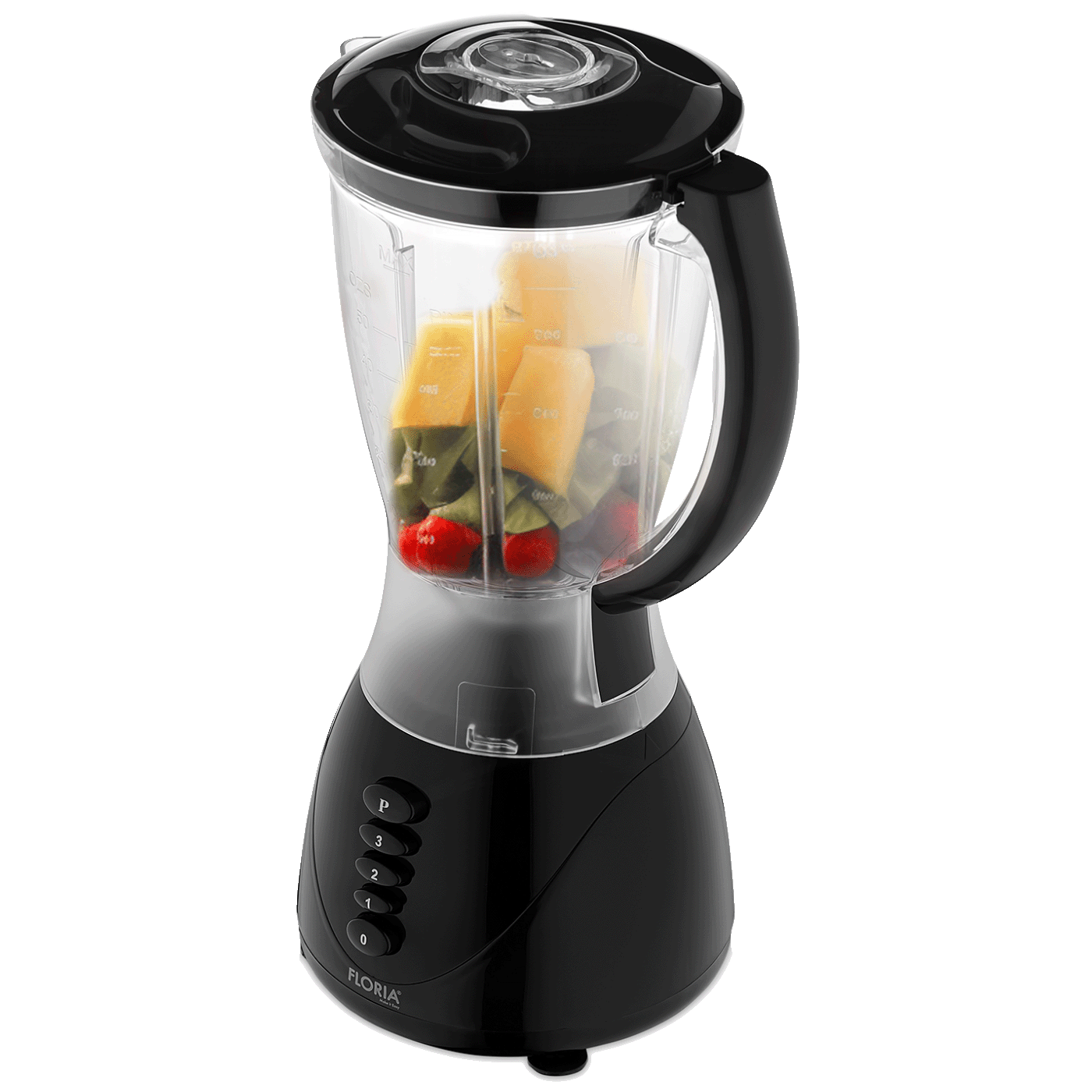 Floria Blender,  zapremina 1.5 lit, 300 W, crni - ZLN3080