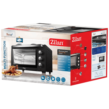 Zilan Mini pećnica sa grilom, 28 l, 3200 W, crna - ZLN0997