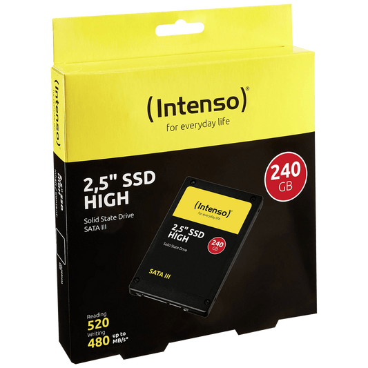 (Intenso) SSD Disk 2.5", kapacitet 240GB, SATA III High - SSD-SATA3-240GB/High