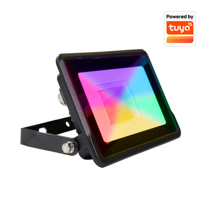 RGB+CCT smart LED reflektor 20W - LRT-RGBW-20/BK