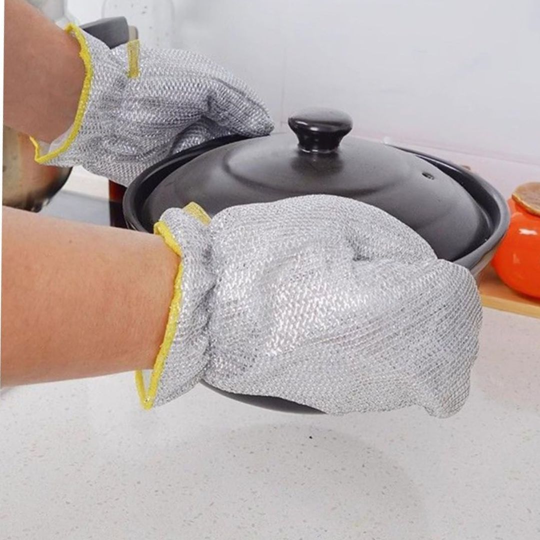 Žičane Rukavice za Pranje Sudova - 1+1 Gratis