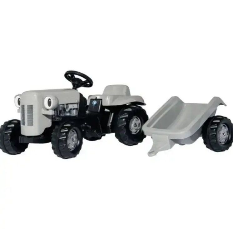 Rolly toys Kid Fergie Traktor na pedale - sivi