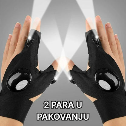 Rukavice sa Led Svetlima - 1+1 Gratis