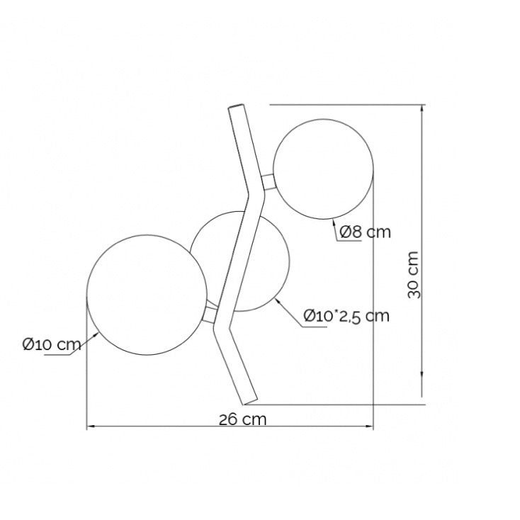 Zidna lampa 2xG9 - E201753