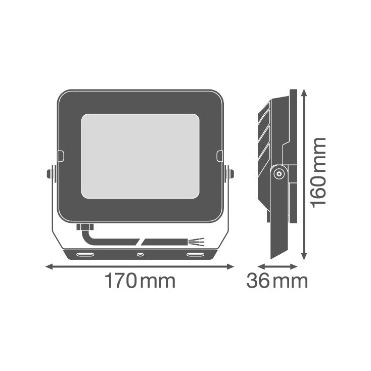 LEDVANCE LED reflektor 50W toplo bela - 4058075574854