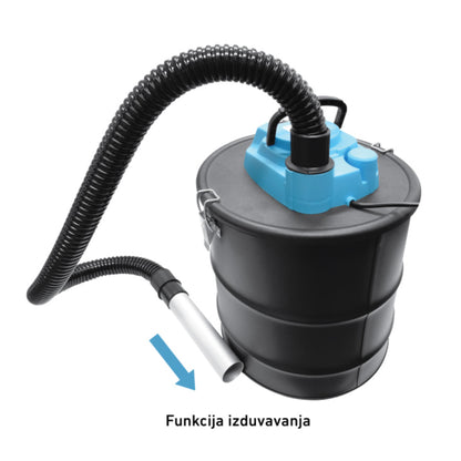 Usisivač za pepeo 1000W 20l - UP7110-20