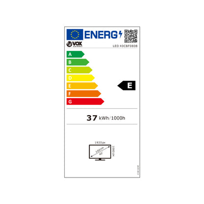 VOX TV 40" - VOX-40CBF080B