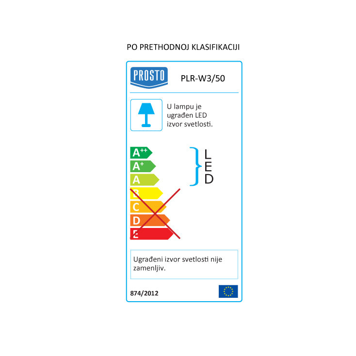 Prenosni LED reflektor 50W - PLR-W3/50