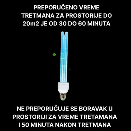UVC Sijalica za Dezinfekciju Vazduha i Površina