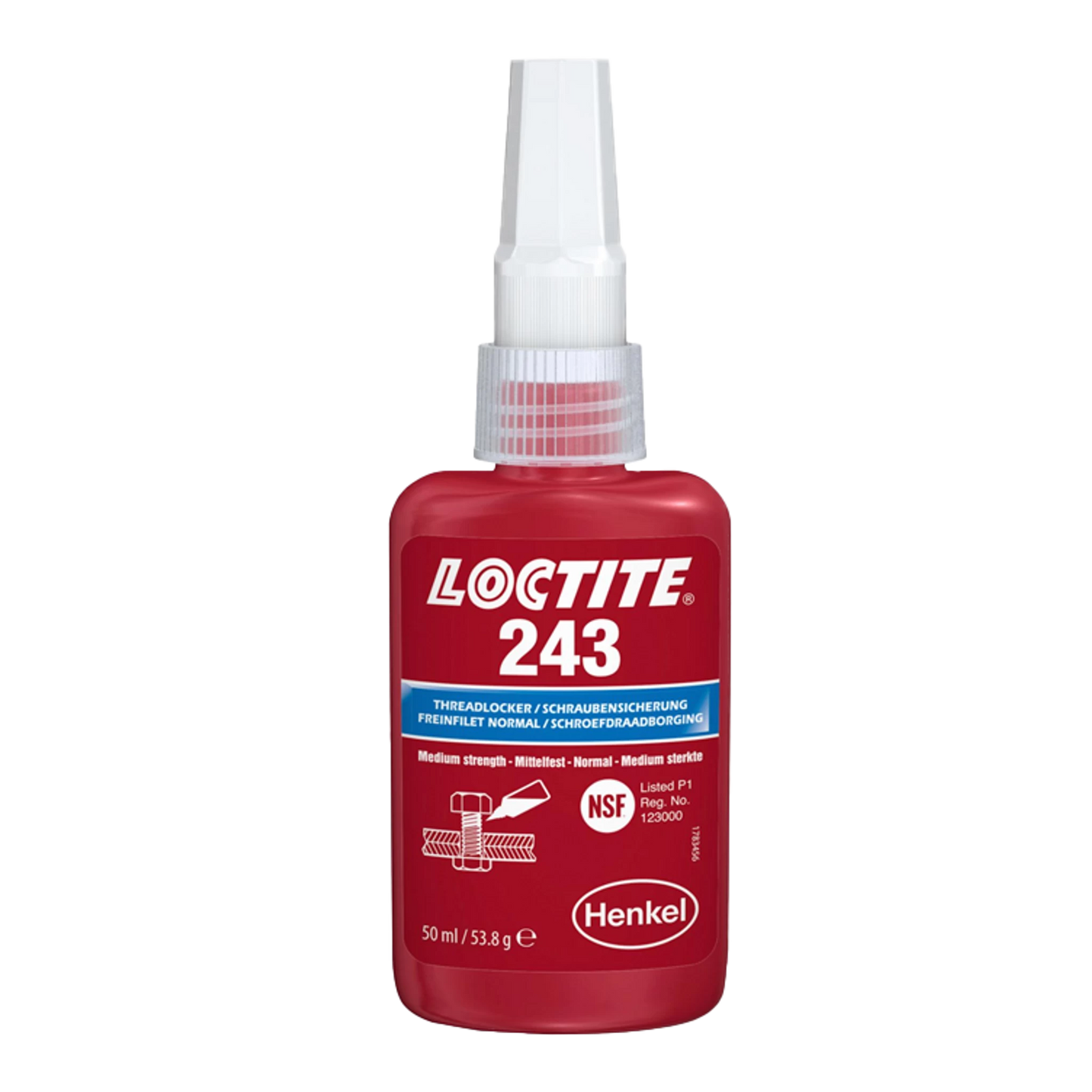 LOCTITE lepak 243 - 50ml, osiguranje navoja