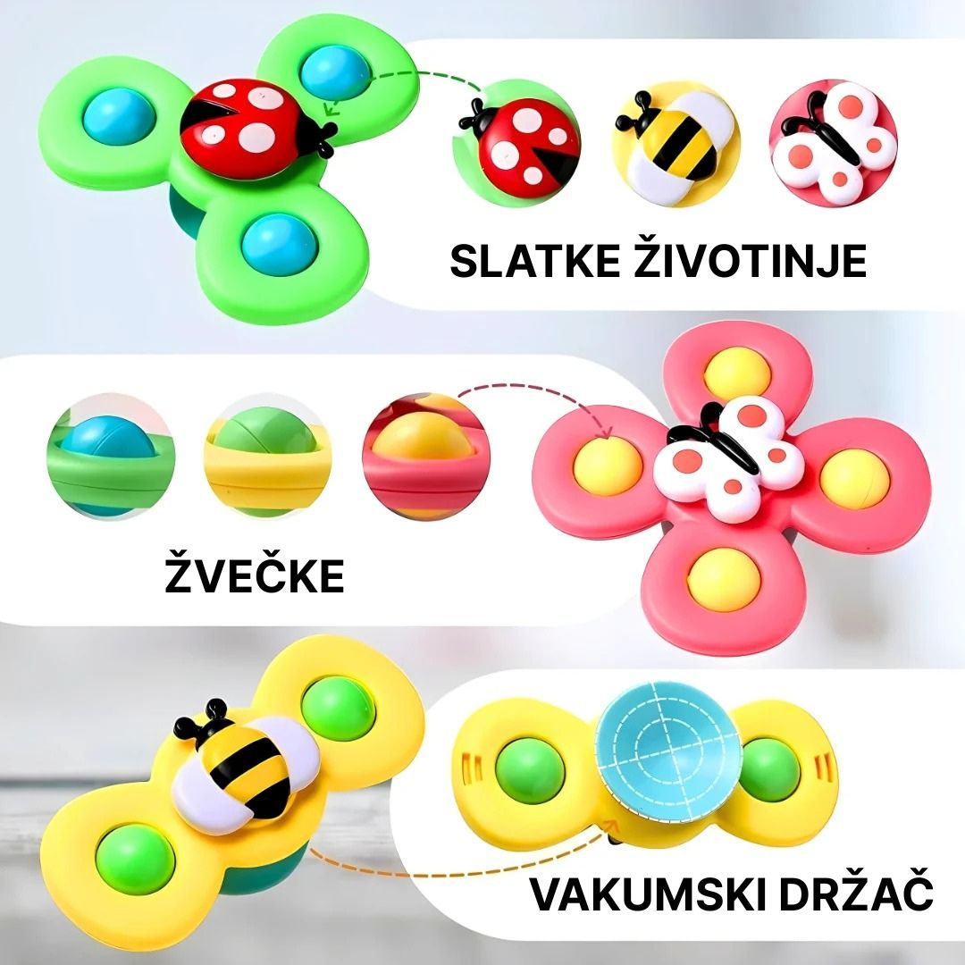Zabavni Spineri za Bebe