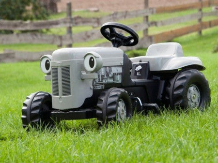 Rolly toys Kid Fergie Traktor na pedale - sivi