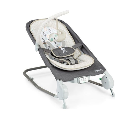 KIDS II INGENUITY LEZALJKA HAPPY BELLY™ PARKER 0-6M ( MASAZNO SEDISTE)